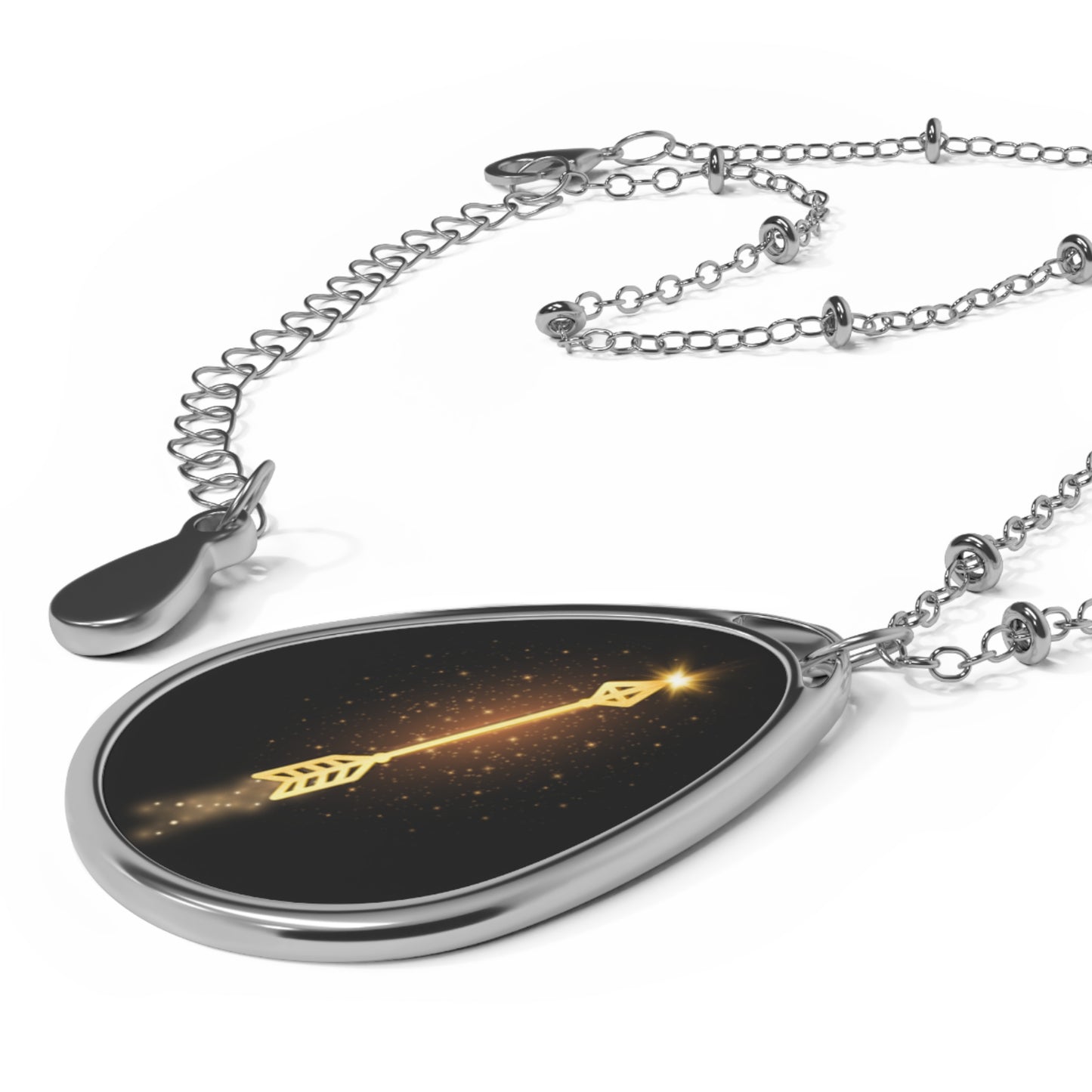 Arrow of Light (AOL) Oval Necklace