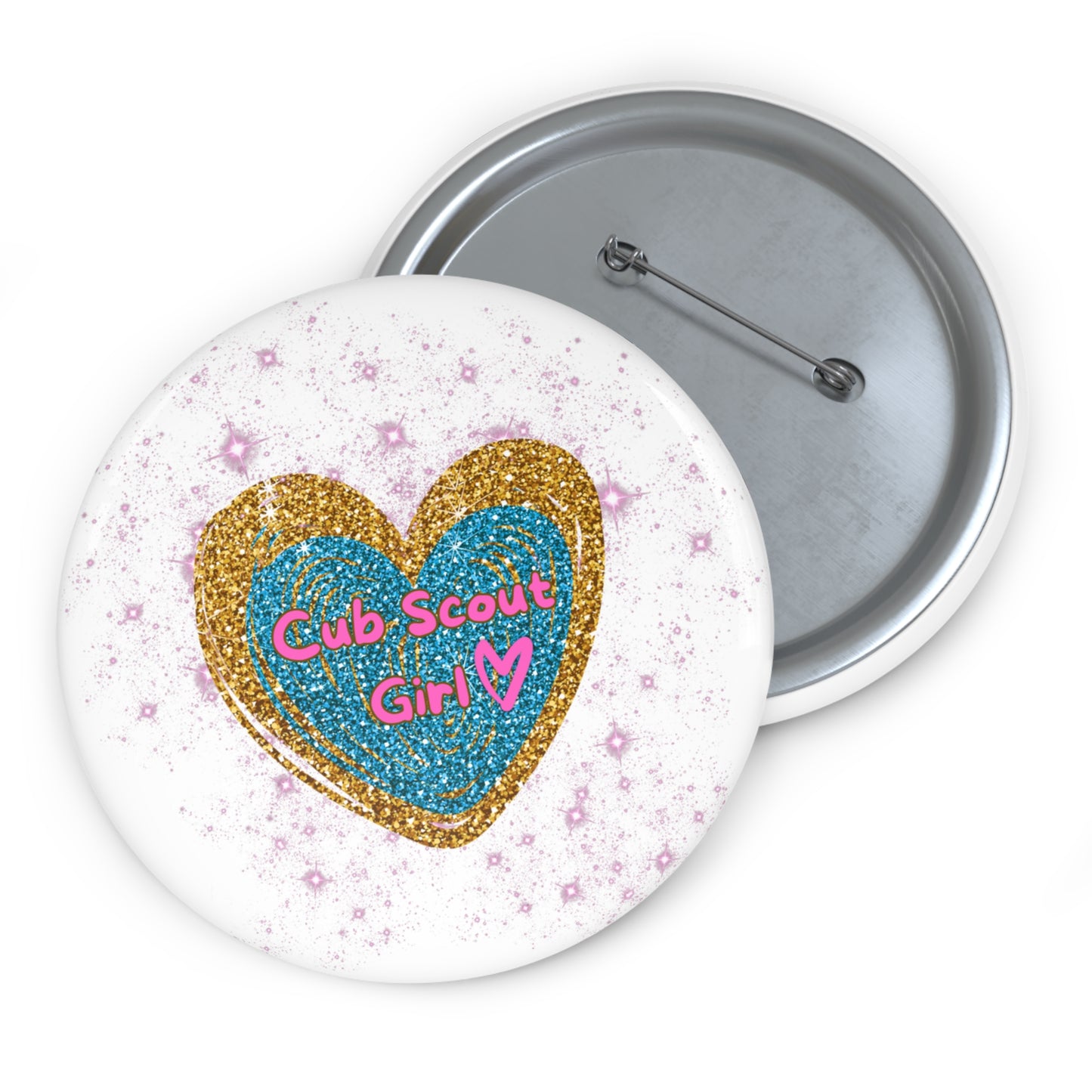 Cub Scout Girl Pin Buttons