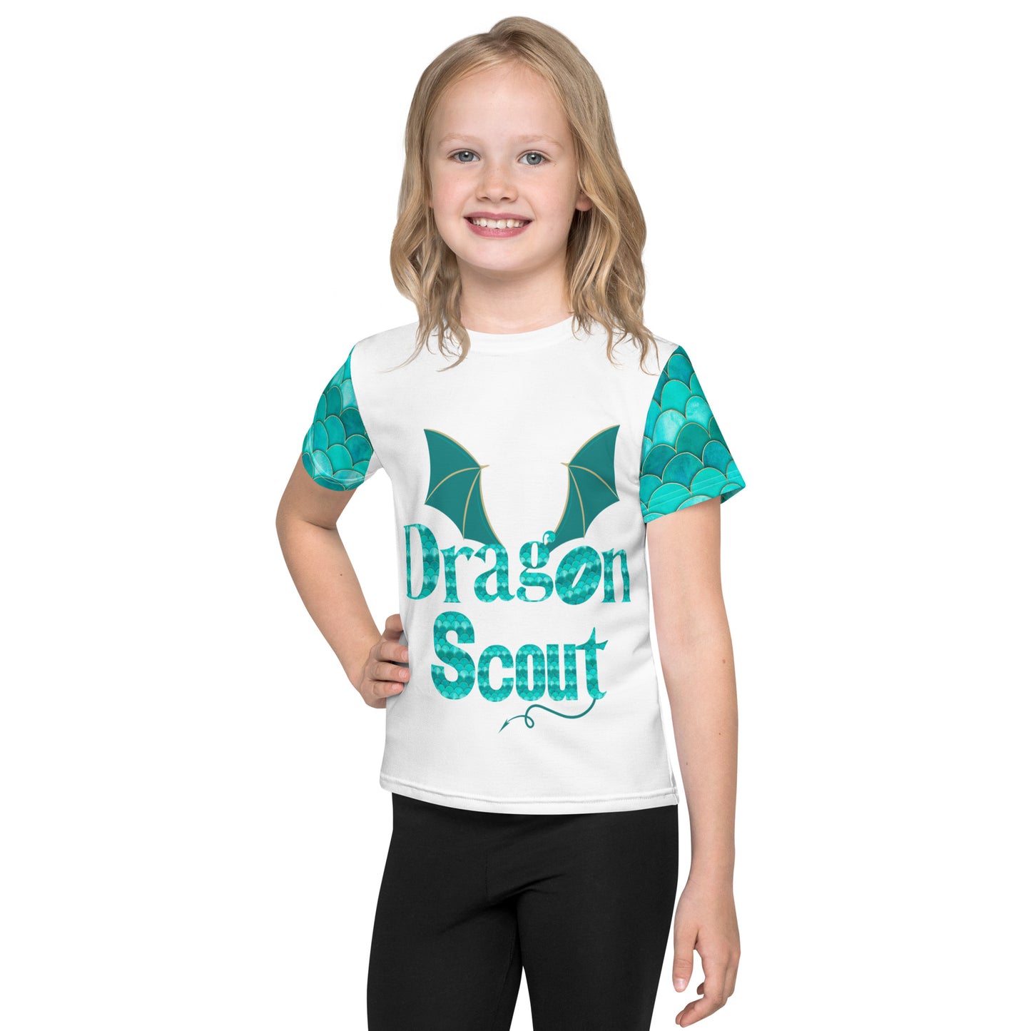 Dragon Scout Kids crew neck t-shirt