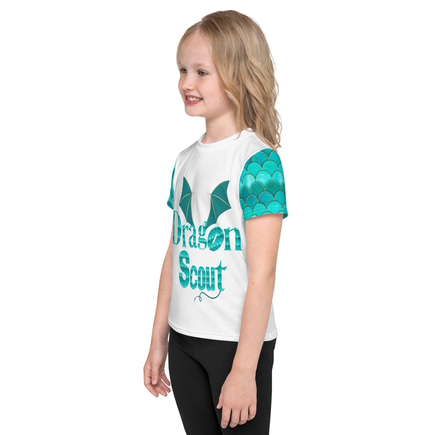 Dragon Scout Kids crew neck t-shirt