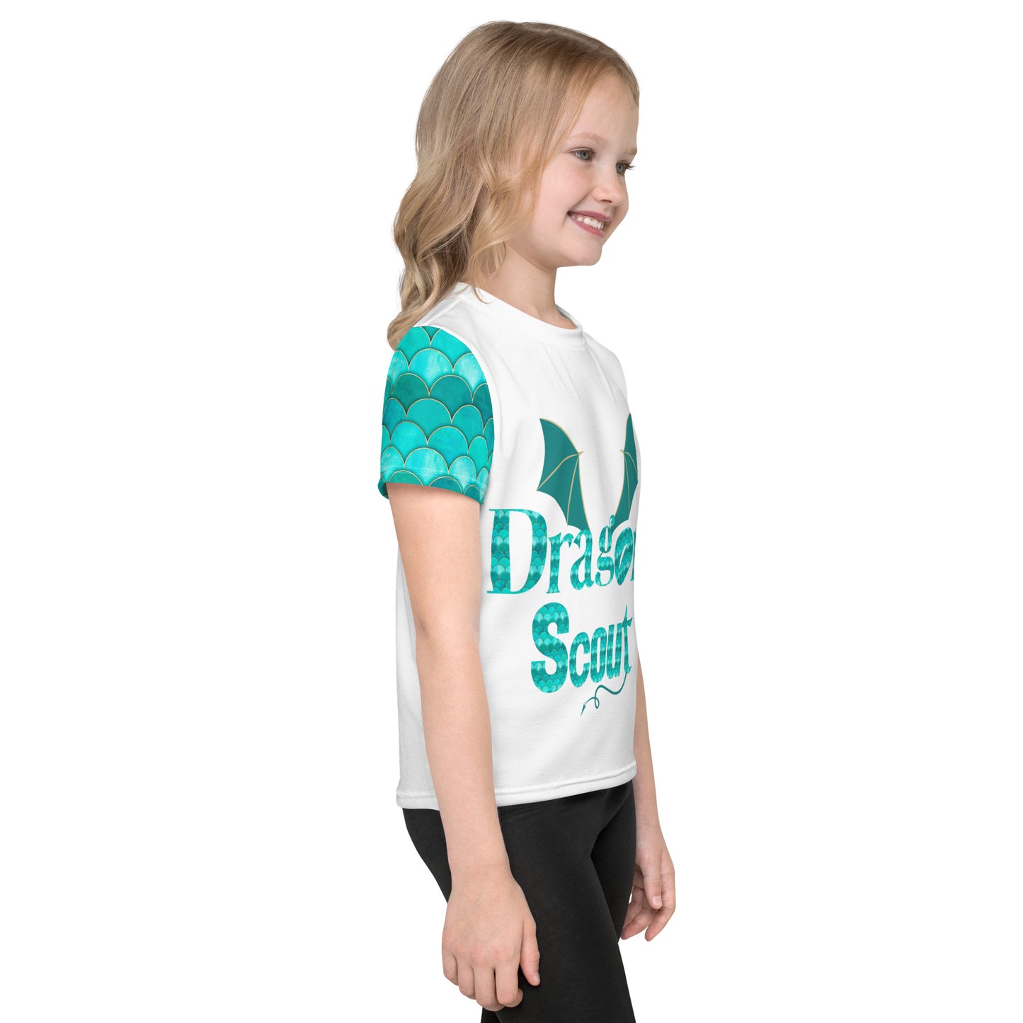 Dragon Scout Kids crew neck t-shirt