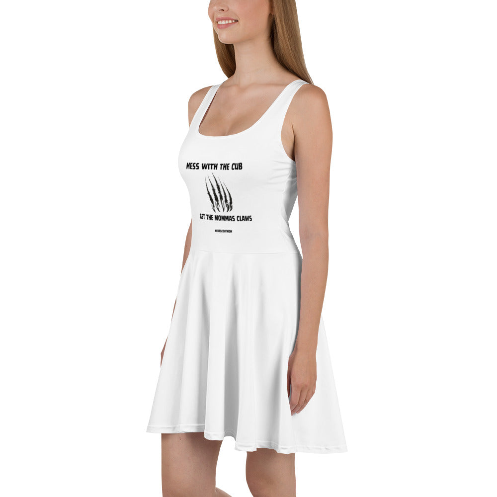 Mess with the cub, get the mommas claws - scout mom Skater Dress