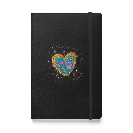 Cub Scout Girl Hardcover bound notebook