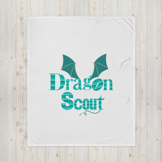 Dragon Scout Throw Blanket