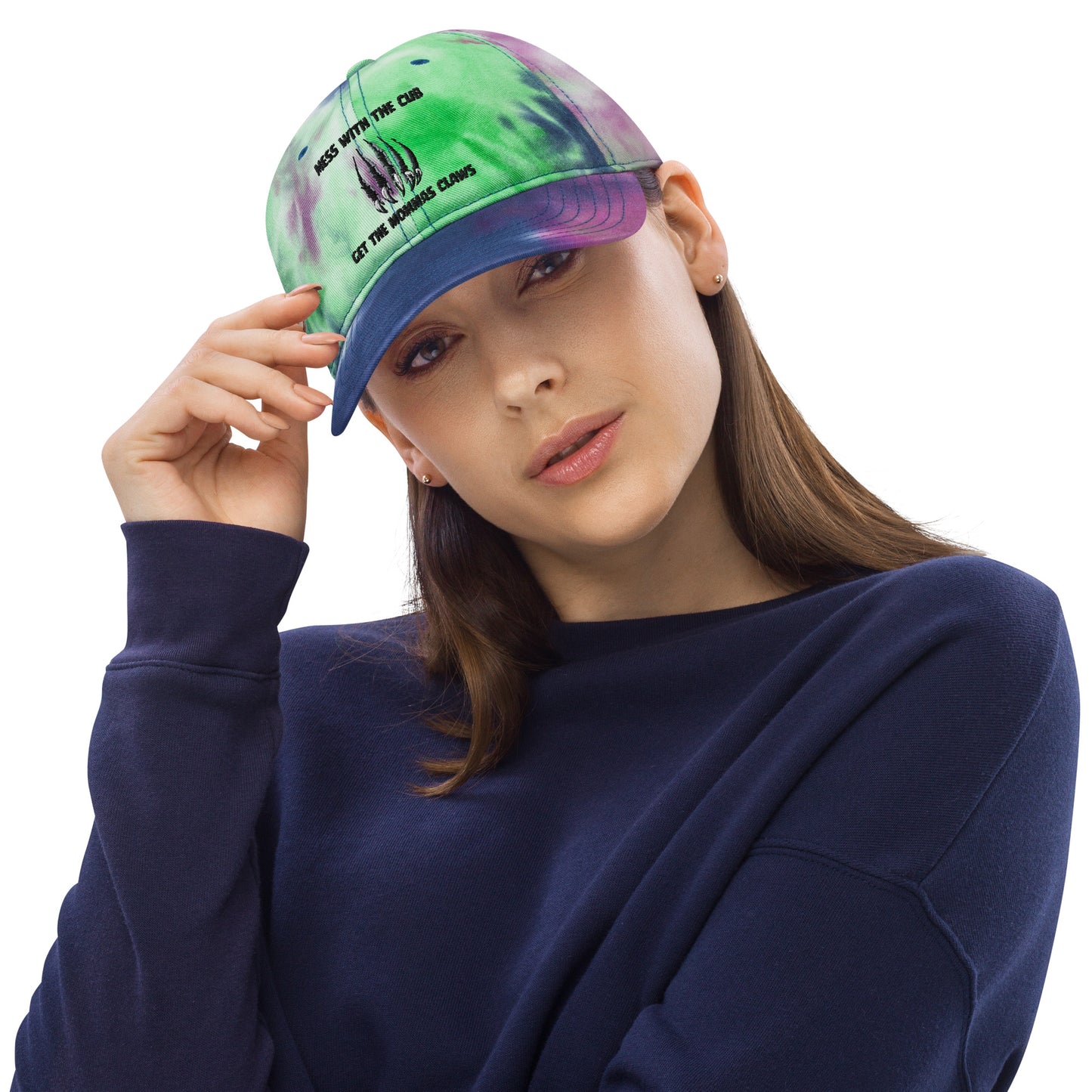 Mommas Claws - Scout Mom - Tie dye hat