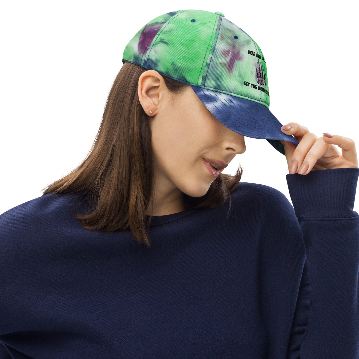 Mommas Claws - Scout Mom - Tie dye hat