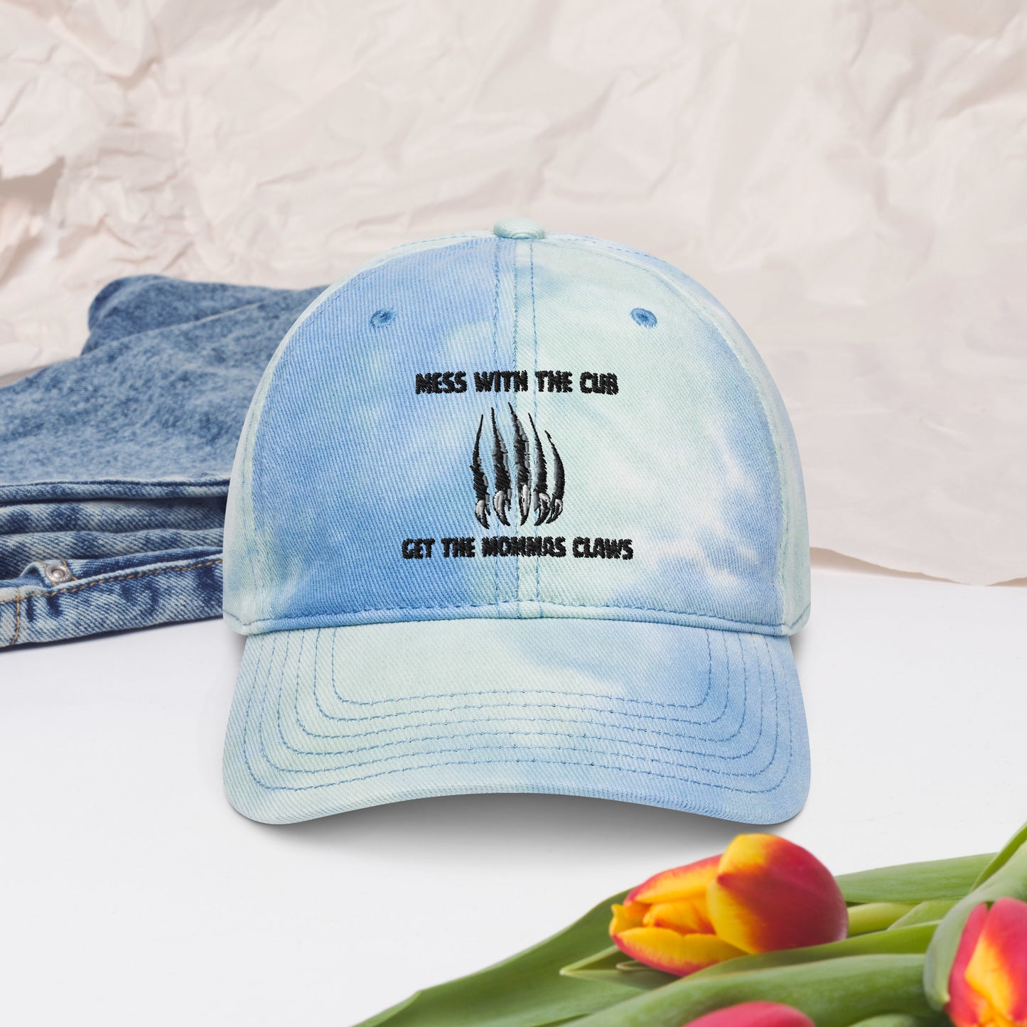 Mommas Claws - Scout Mom - Tie dye hat