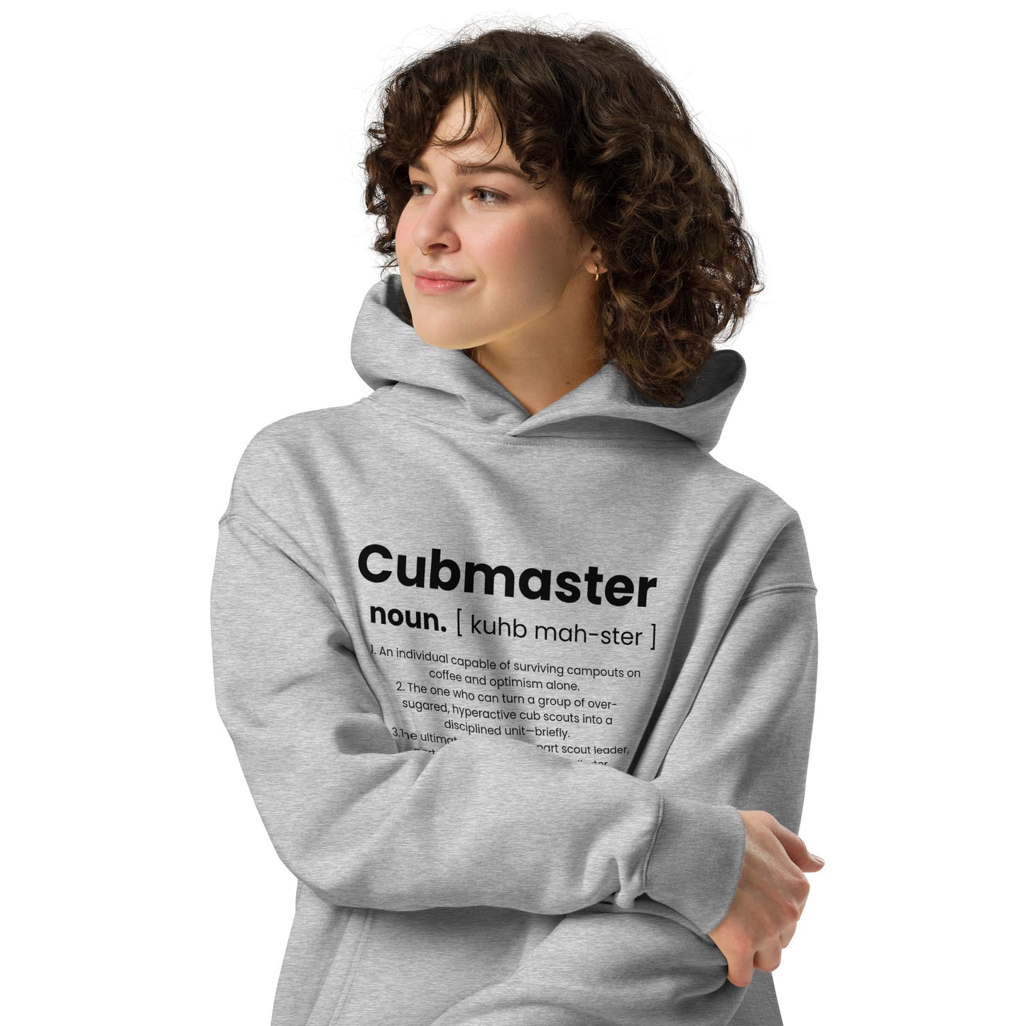 Cubmaster Definition Unisex oversized hoodie