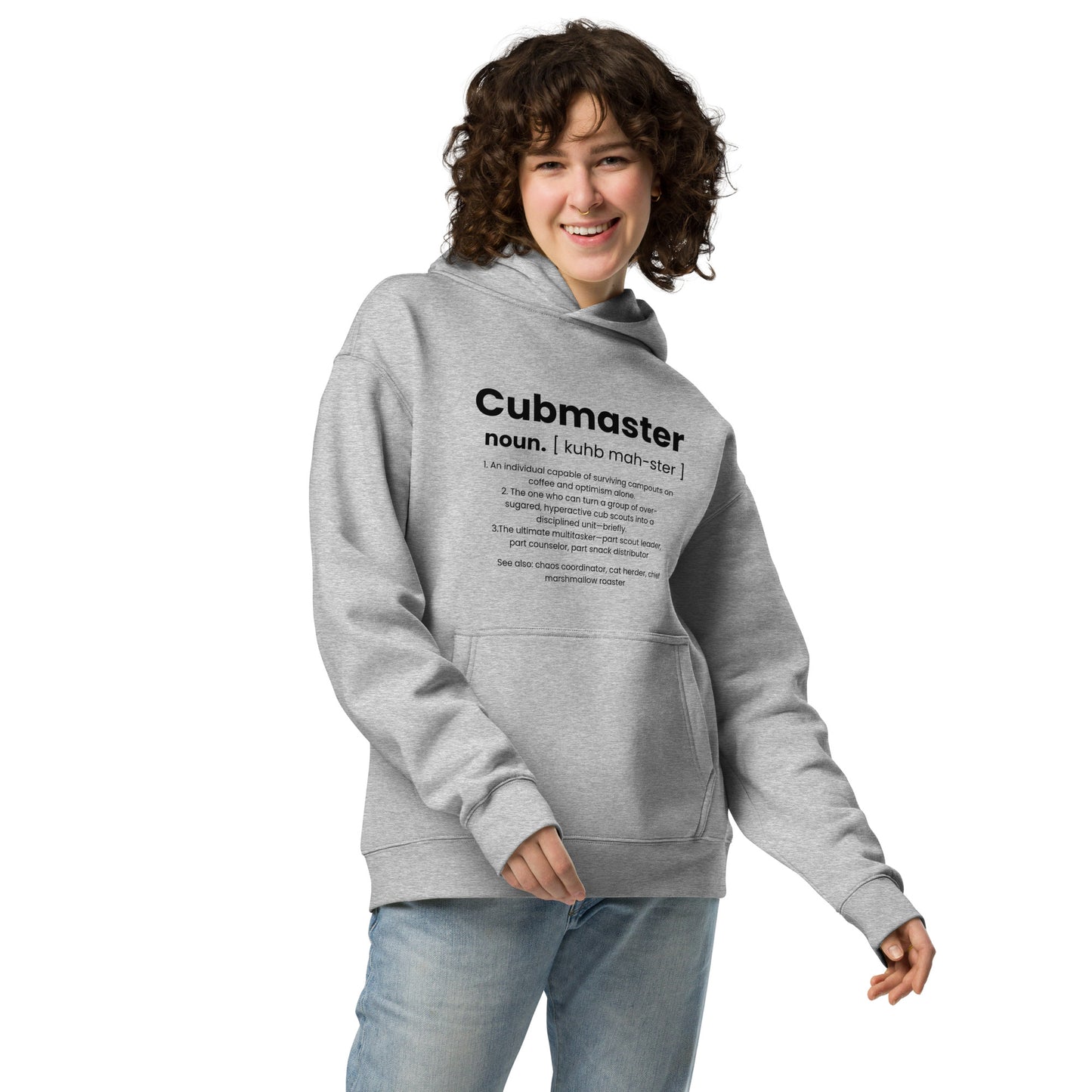 Cubmaster Definition Unisex oversized hoodie