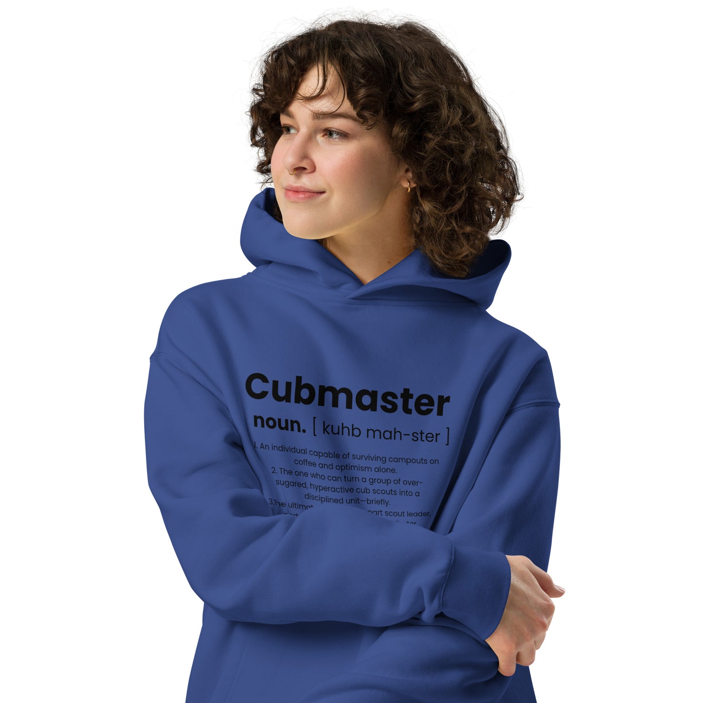 Cubmaster Definition Unisex oversized hoodie