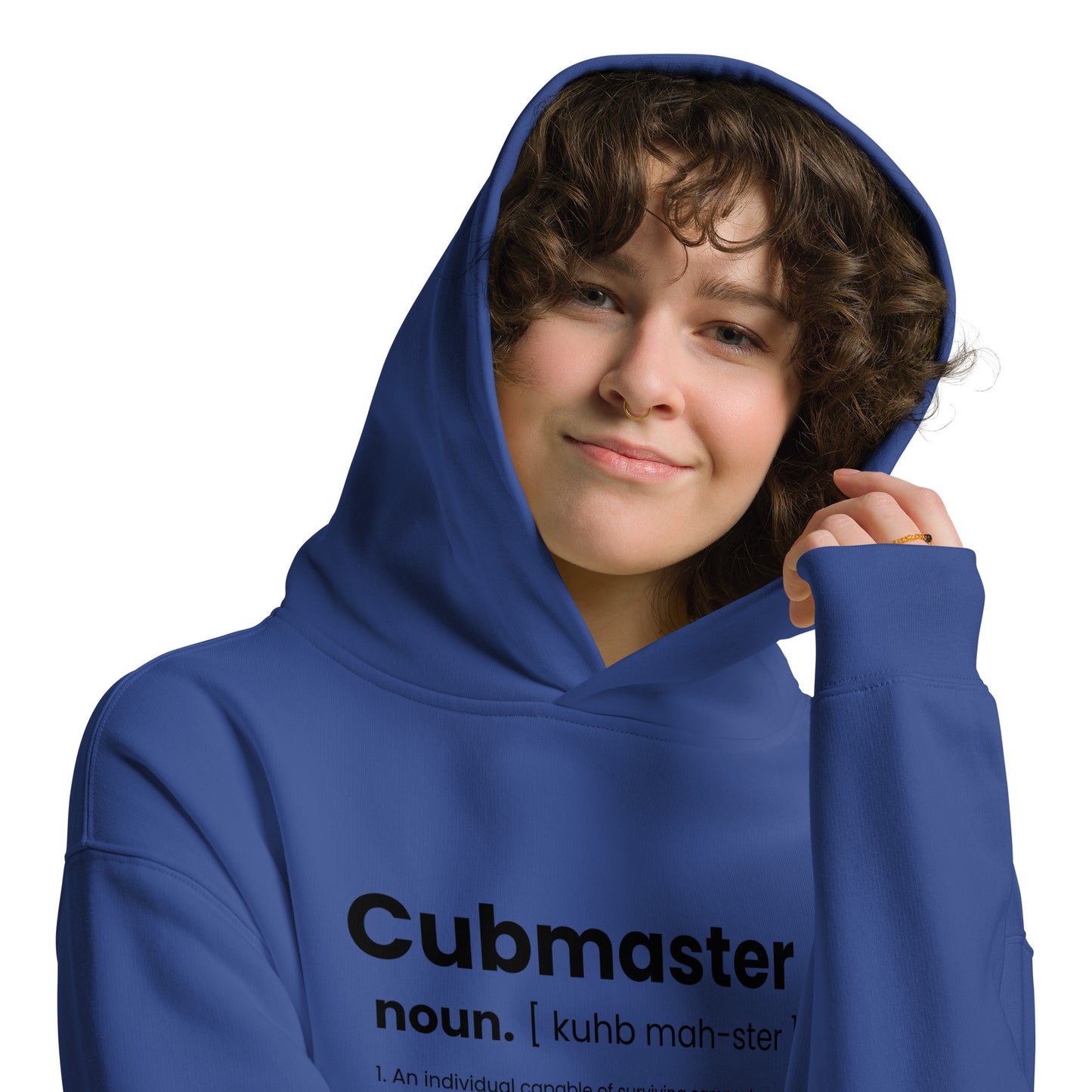 Cubmaster Definition Unisex oversized hoodie