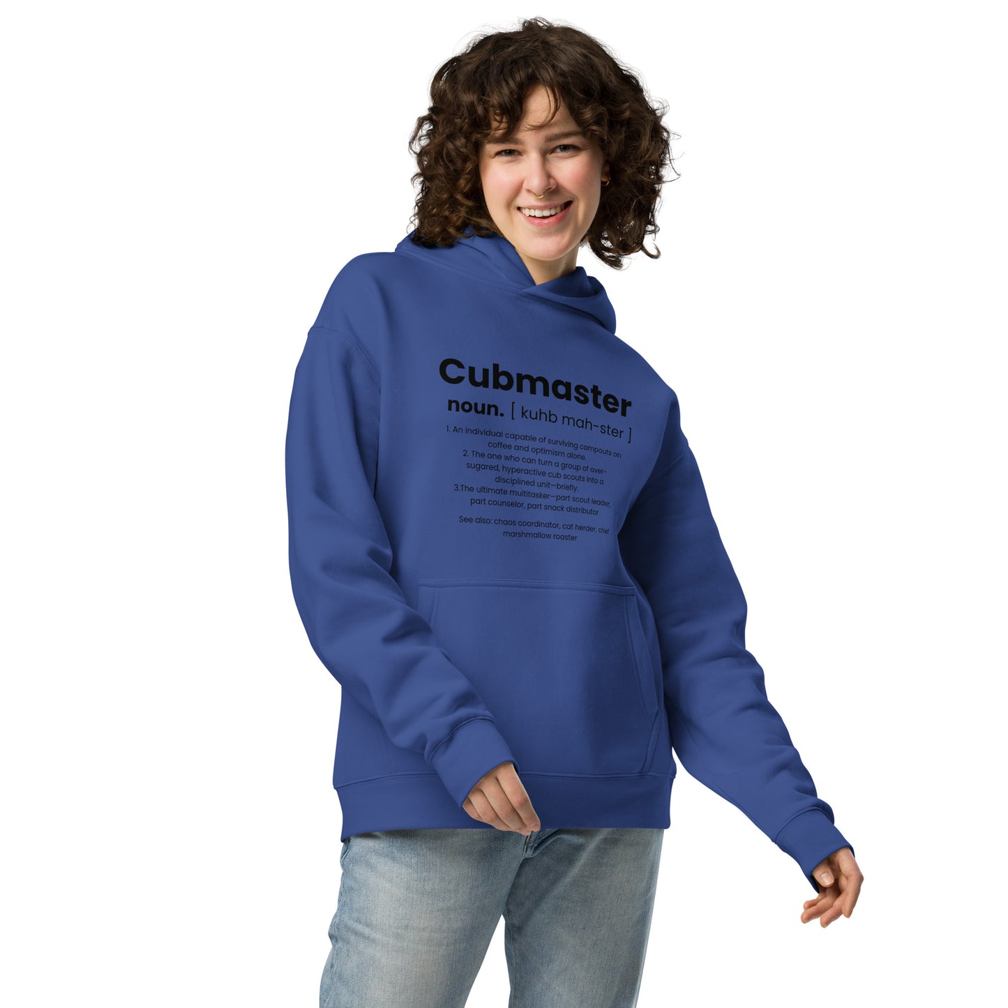 Cubmaster Definition Unisex oversized hoodie