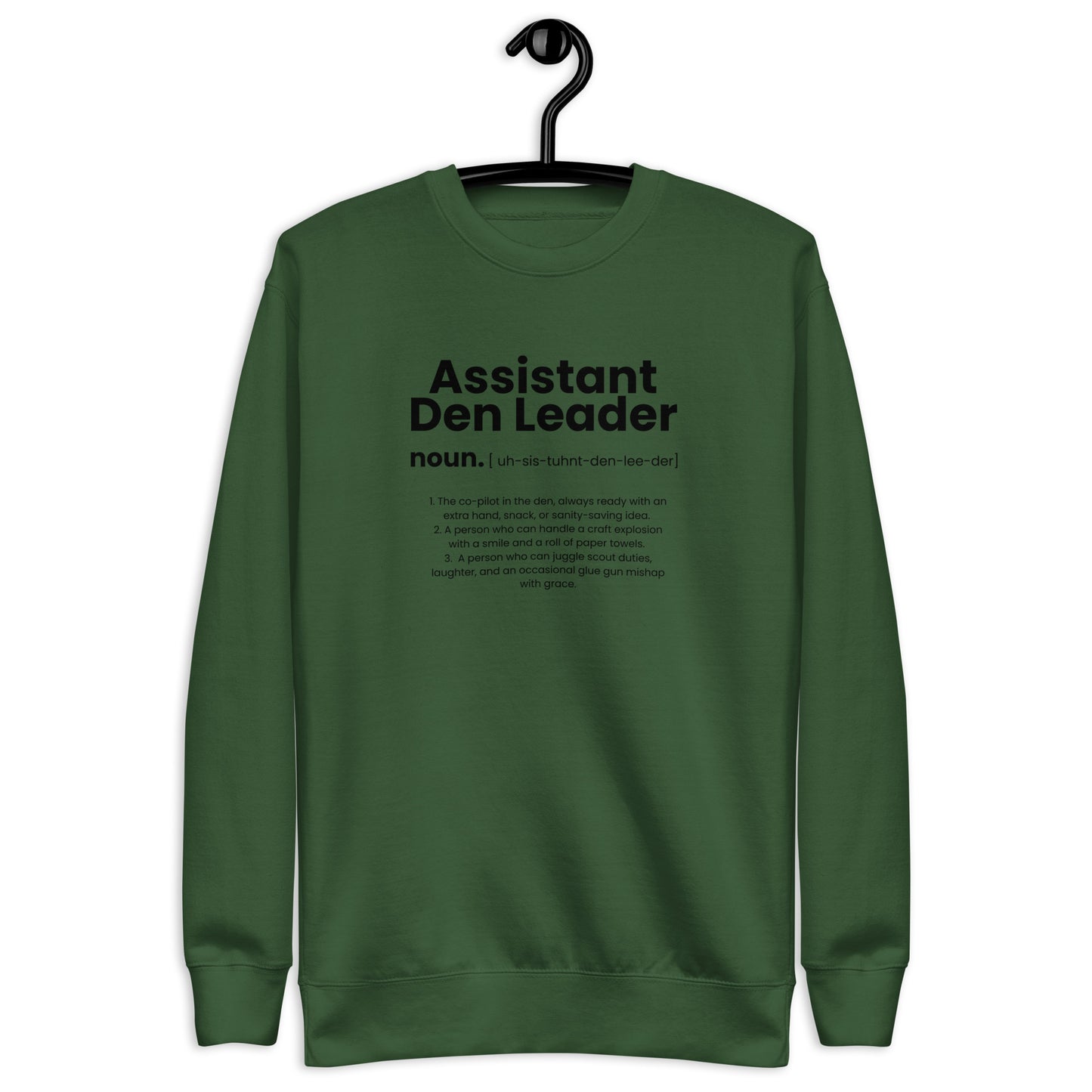 Assistant Den Leader Unisex Premium Sweatshirt