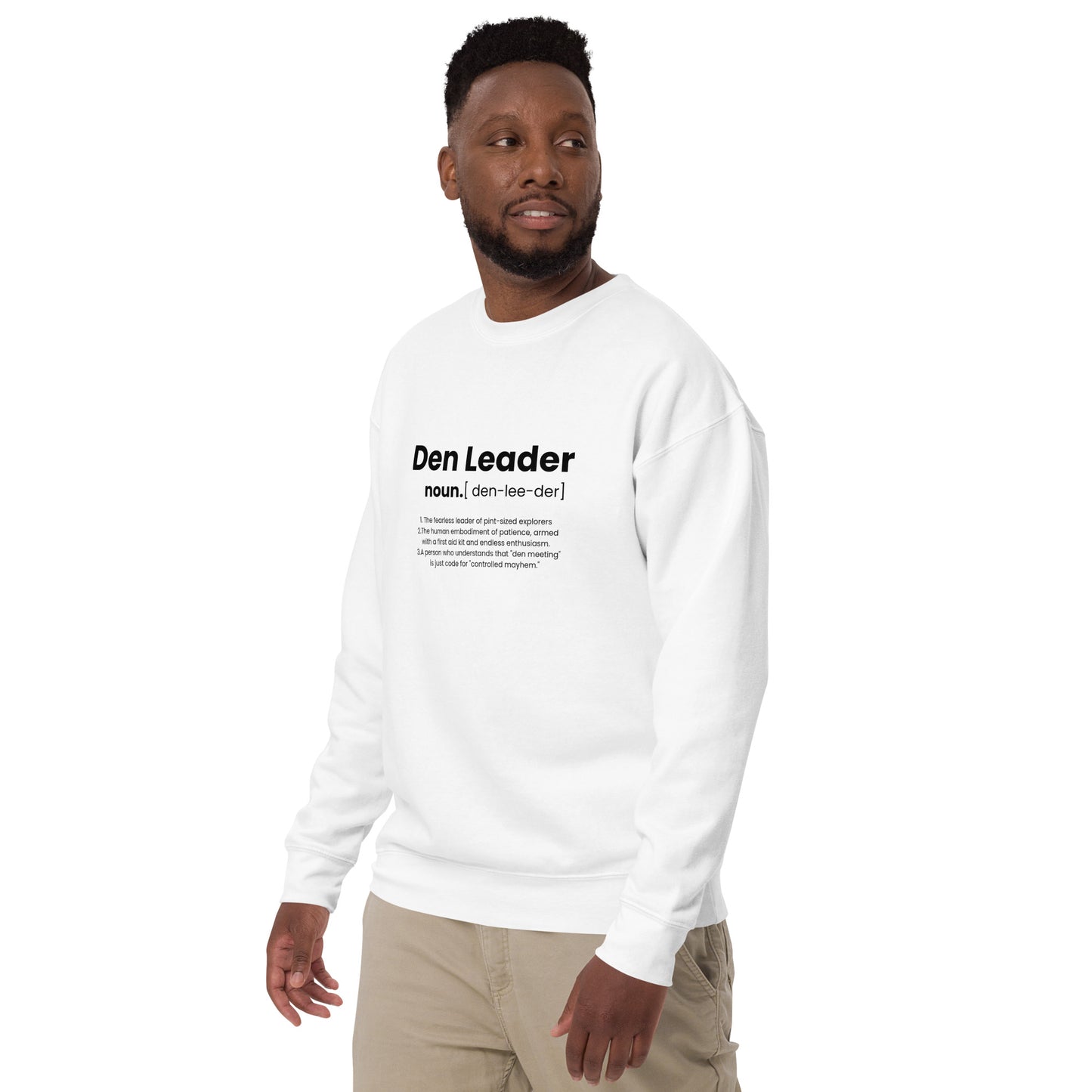 Den Leader Definition Unisex Premium Sweatshirt