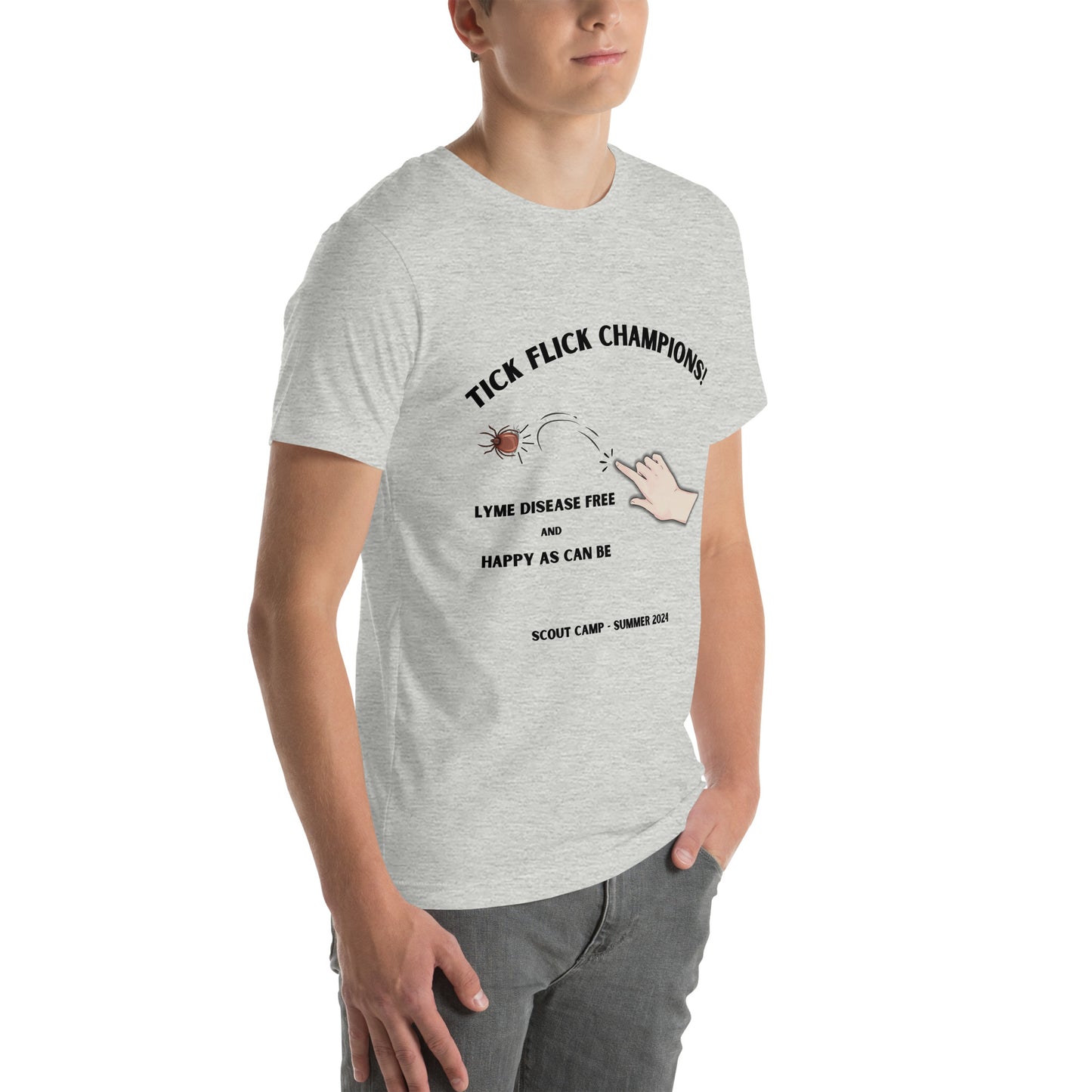 Tick Flick Champions of Summer Camp Unisex t-shirt