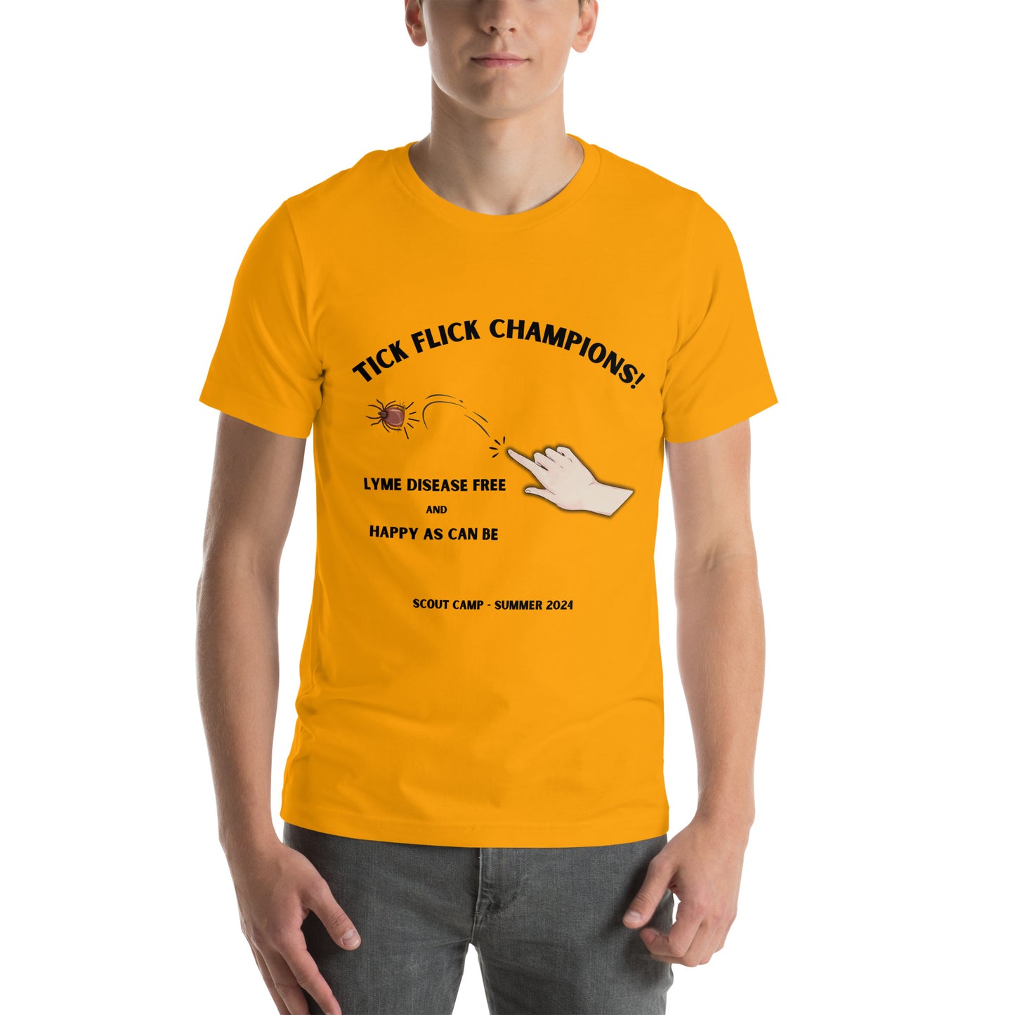 Tick Flick Champions of Summer Camp Unisex t-shirt