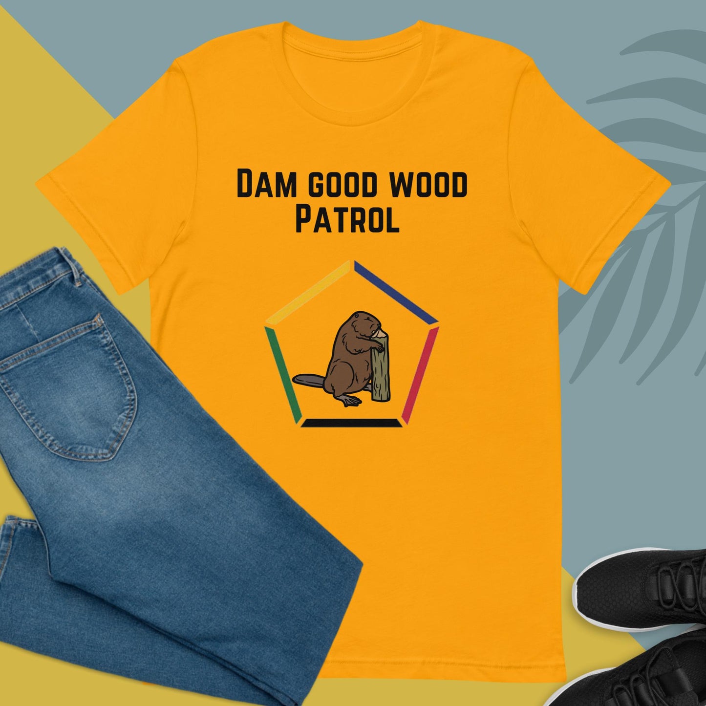 Beaver Patrol - Woodbadge - Dam Good Wood - Unisex t-shirt