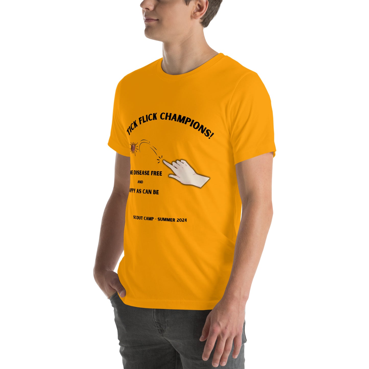 Tick Flick Champions of Summer Camp Unisex t-shirt