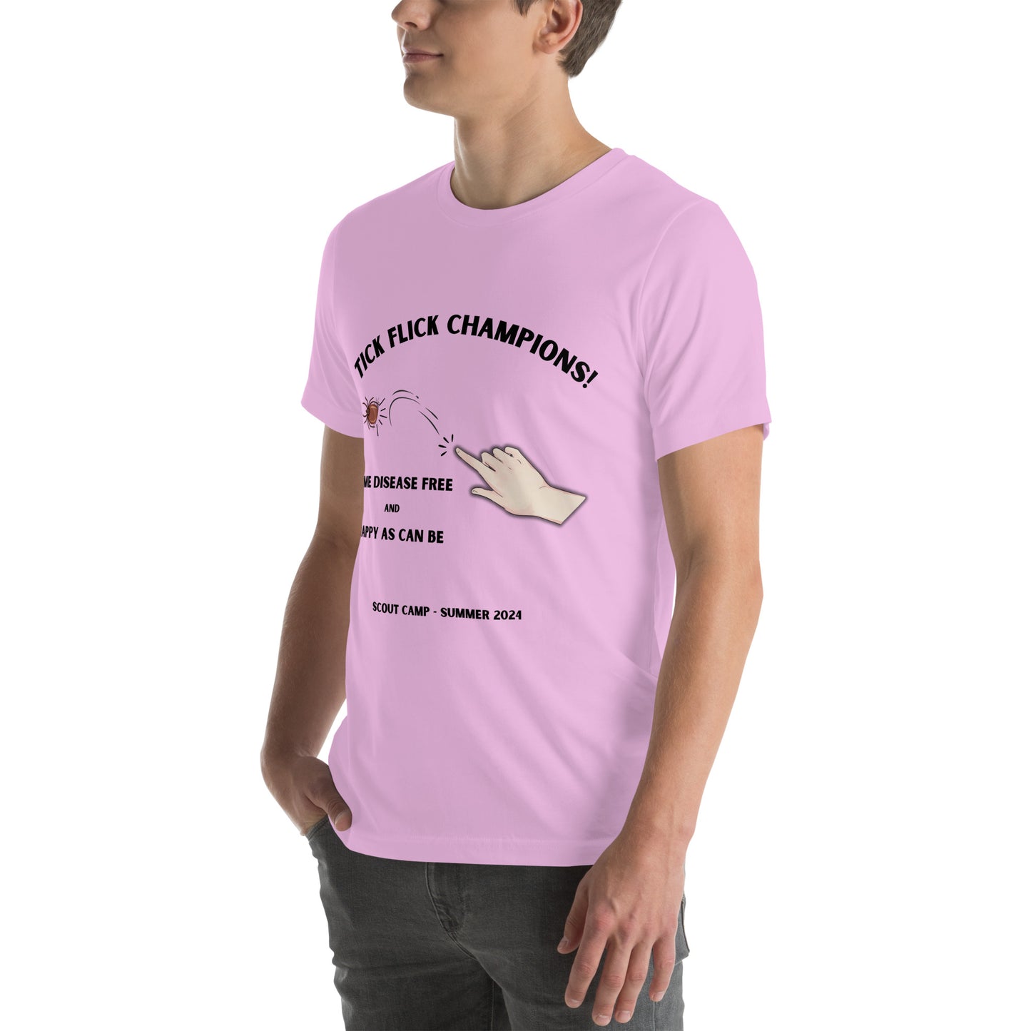 Tick Flick Champions of Summer Camp Unisex t-shirt