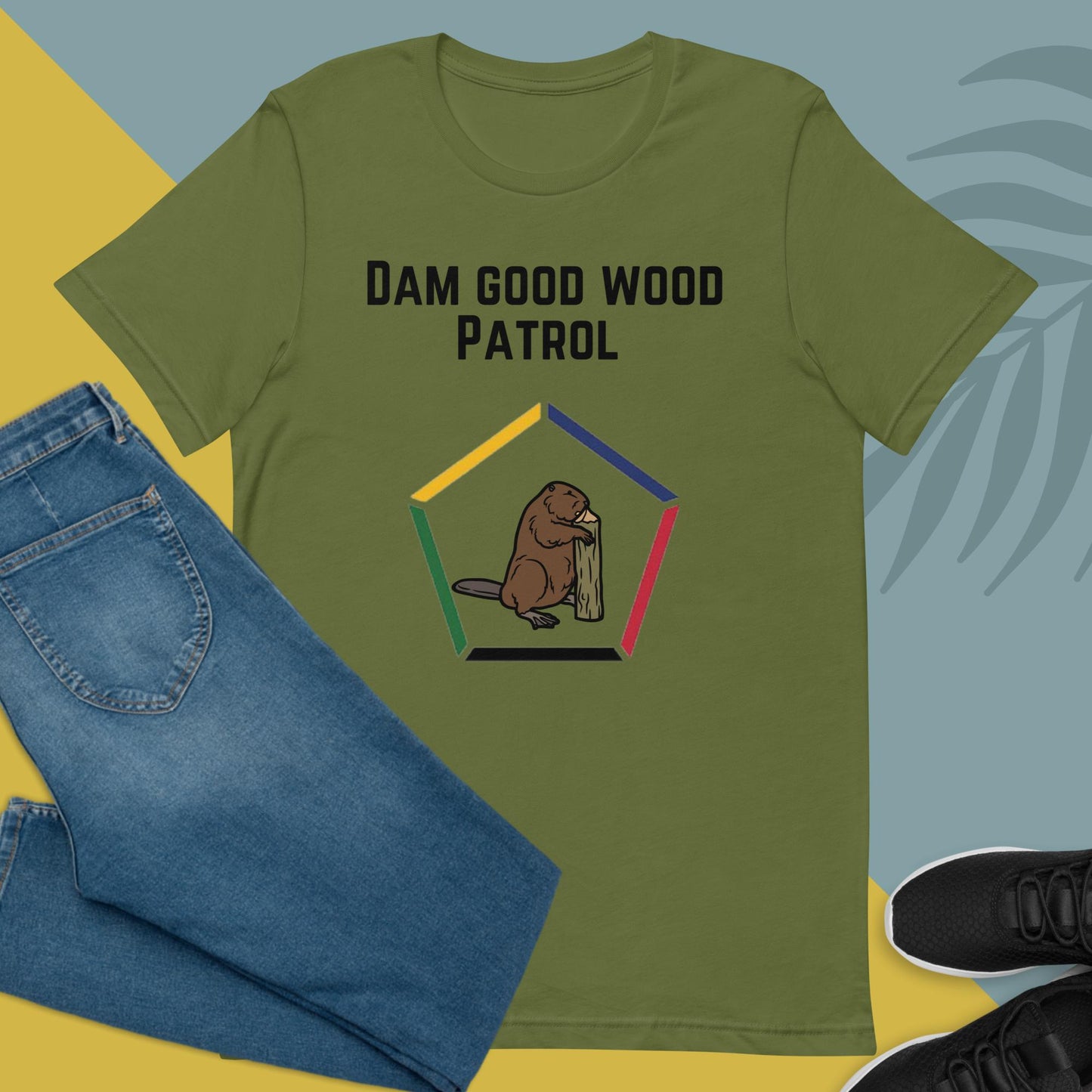 Beaver Patrol - Woodbadge - Dam Good Wood - Unisex t-shirt