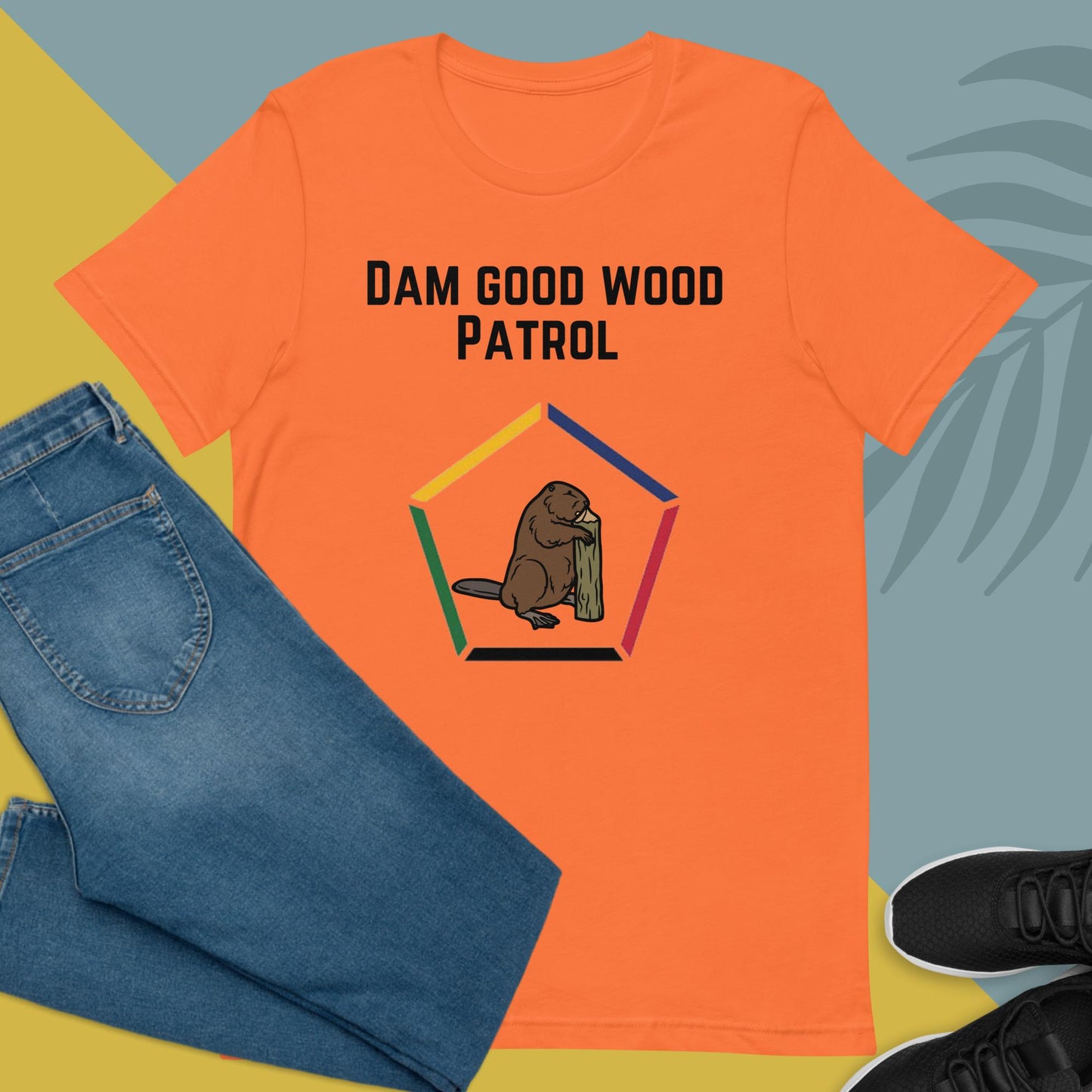 Beaver Patrol - Woodbadge - Dam Good Wood - Unisex t-shirt