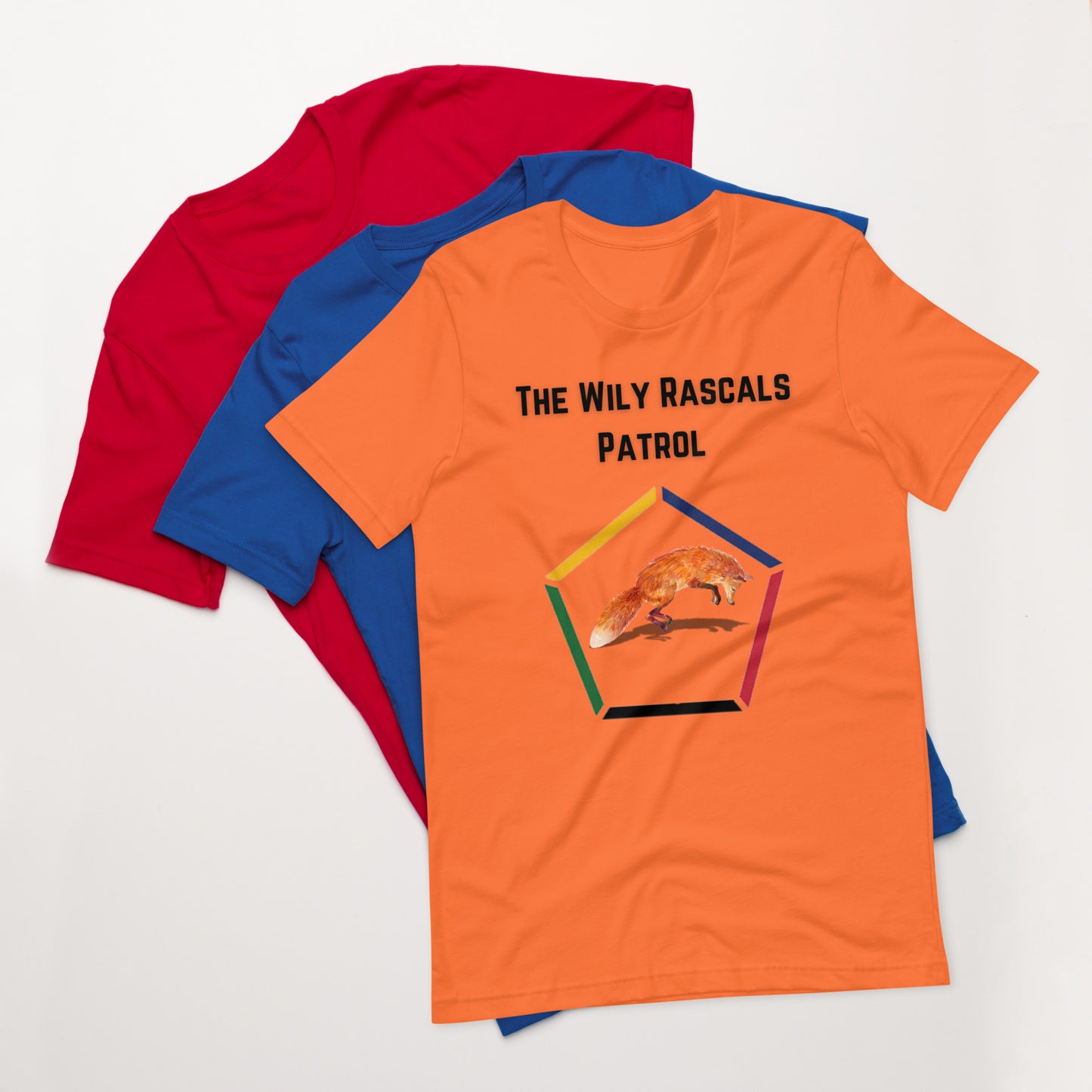 Fox Patrol - The Wily Rascals - Woodbadge - Unisex t-shirt