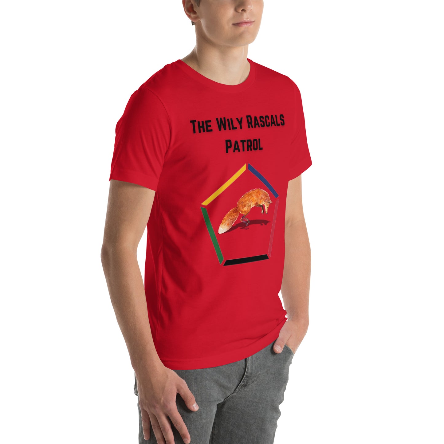 Fox Patrol - The Wily Rascals - Woodbadge - Unisex t-shirt