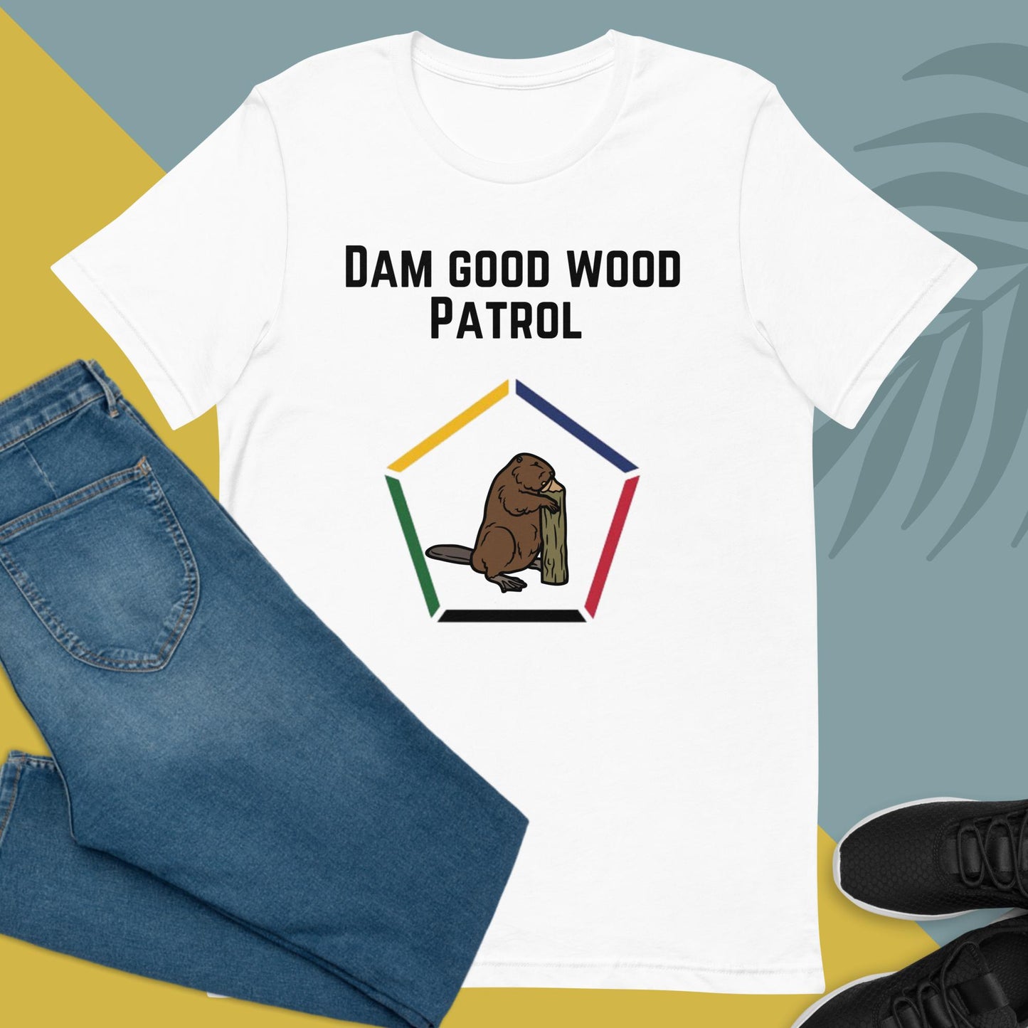 Beaver Patrol - Woodbadge - Dam Good Wood - Unisex t-shirt