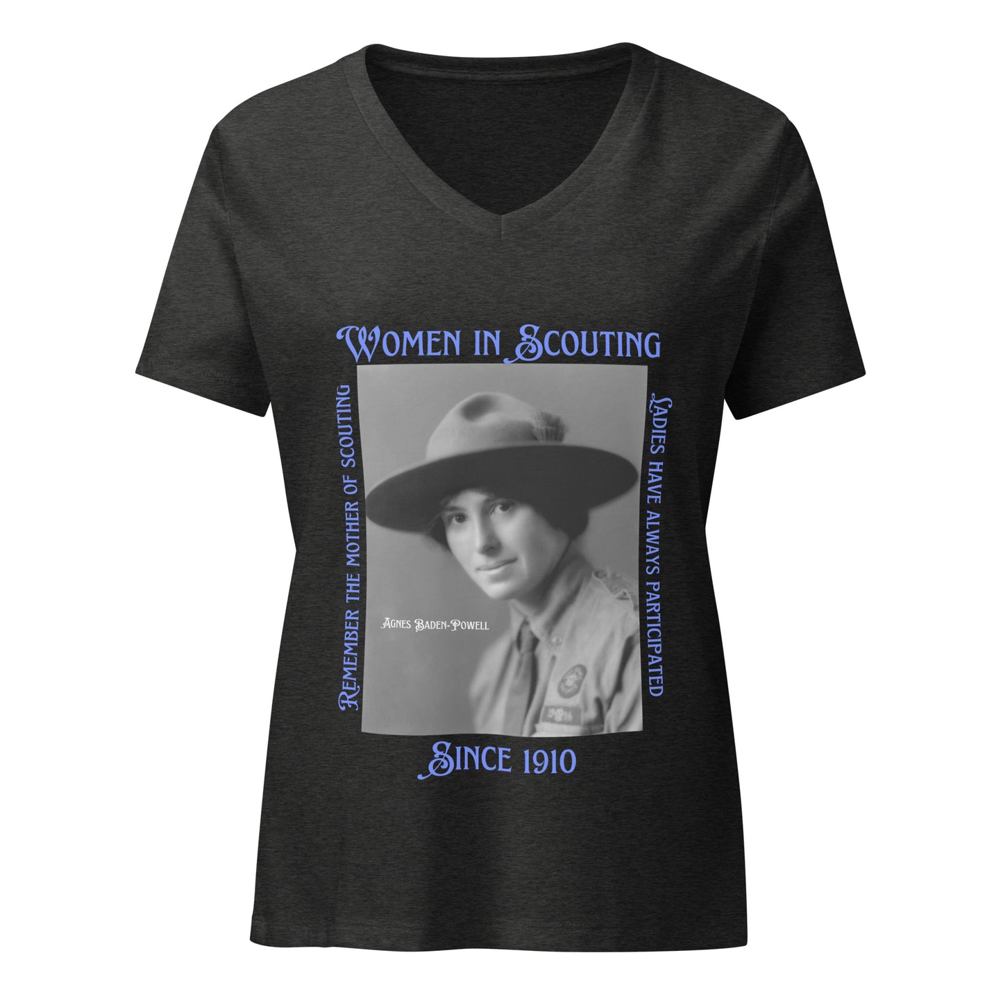 Women in Scouting Since 1910 - Women’s relaxed v-neck t-shirt