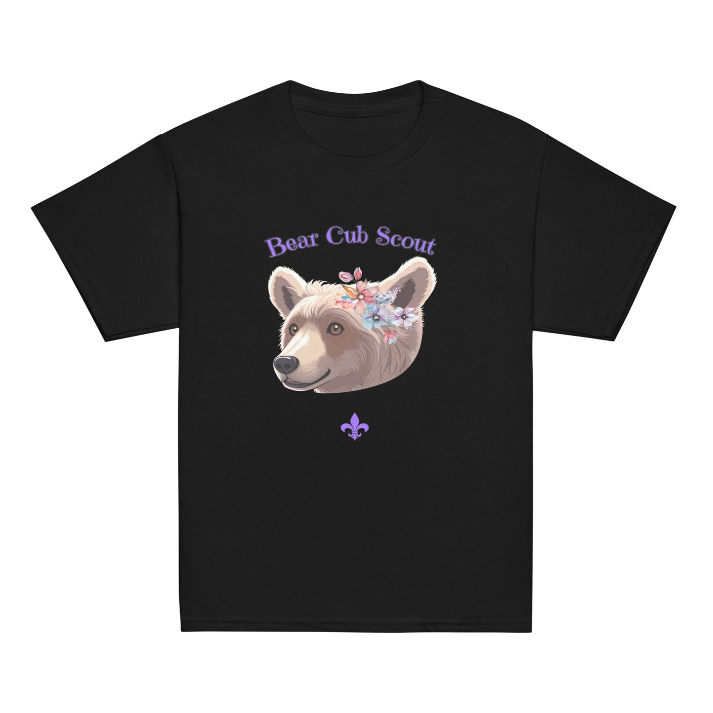 Girls Bear Cub Scout Youth classic tee