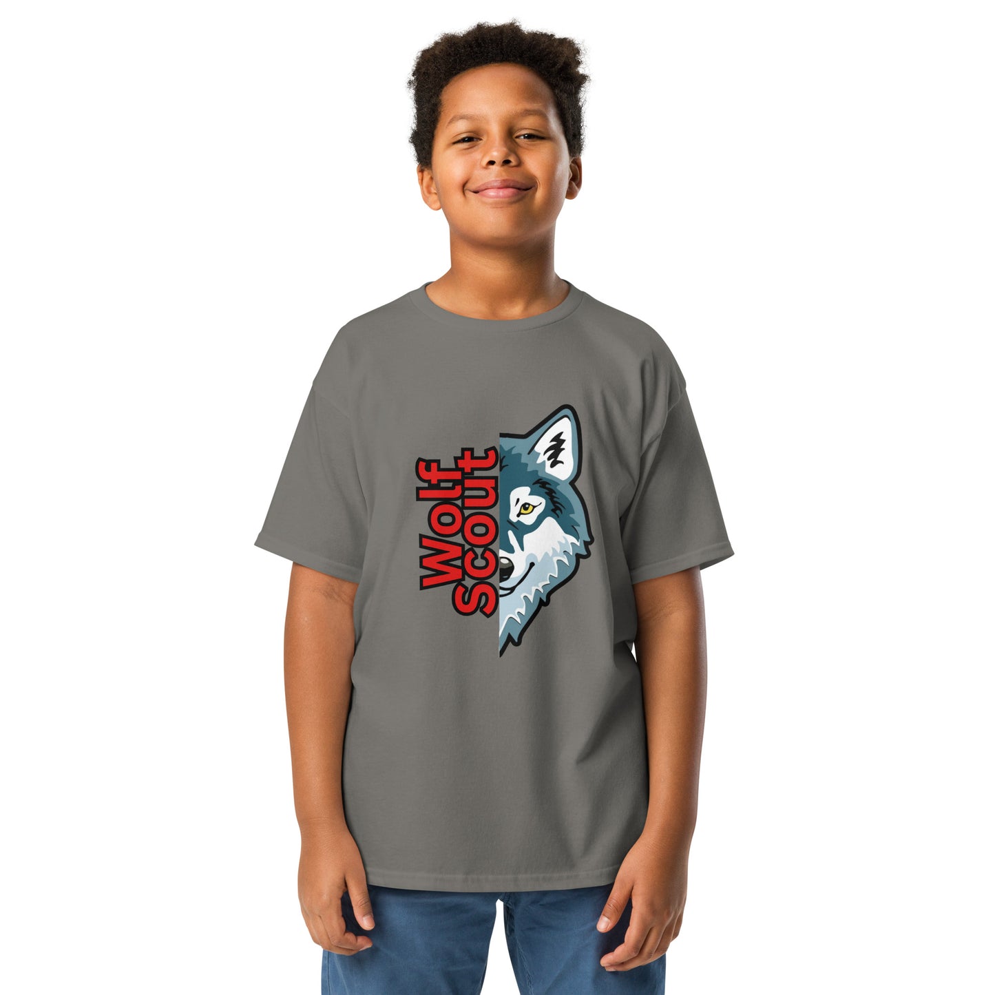 Wolf Scout Youth classic tee