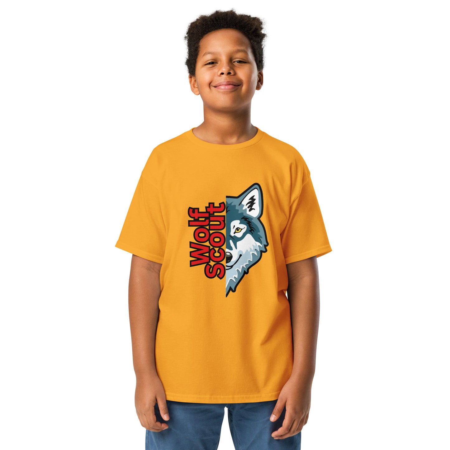 Wolf Scout Youth classic tee