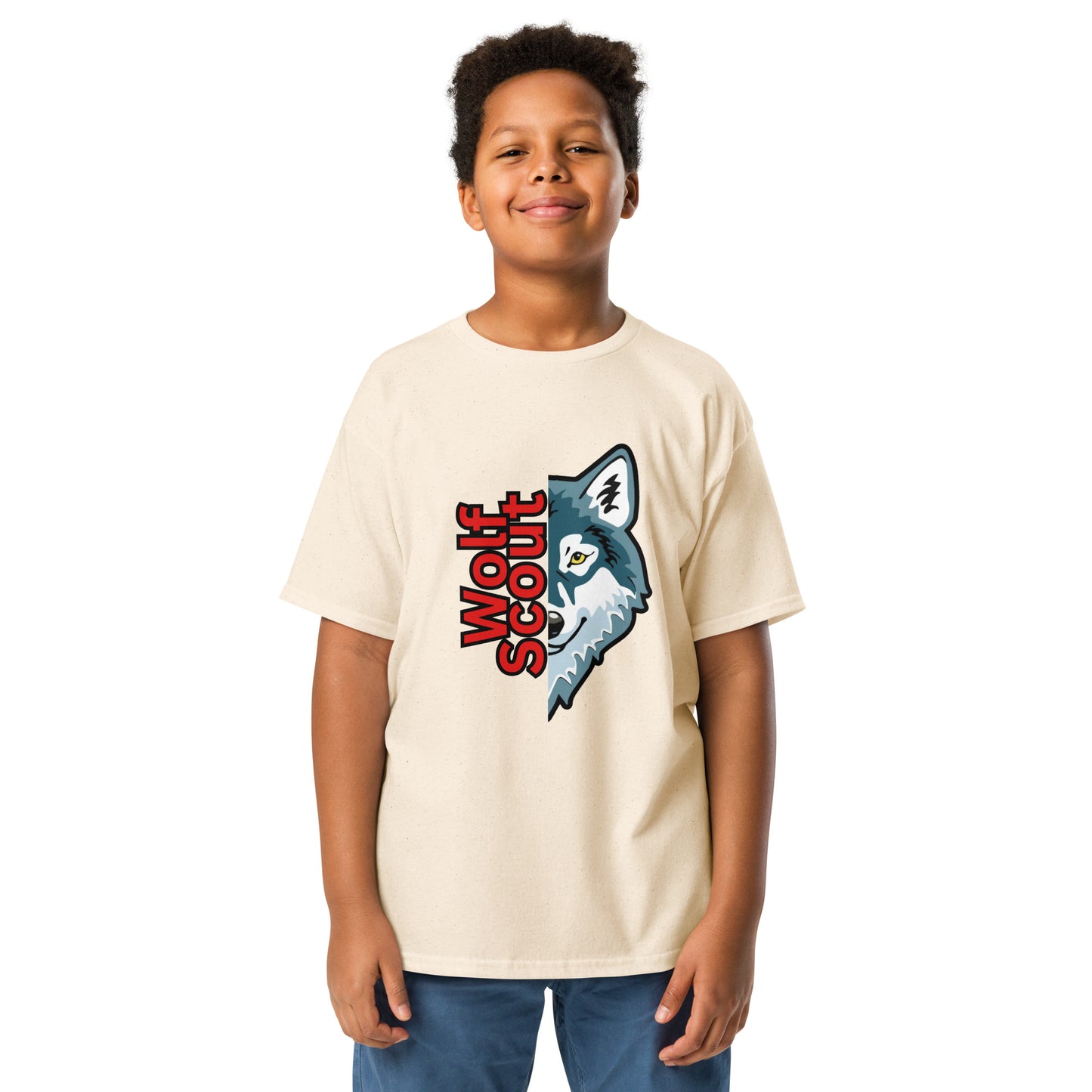 Wolf Scout Youth classic tee