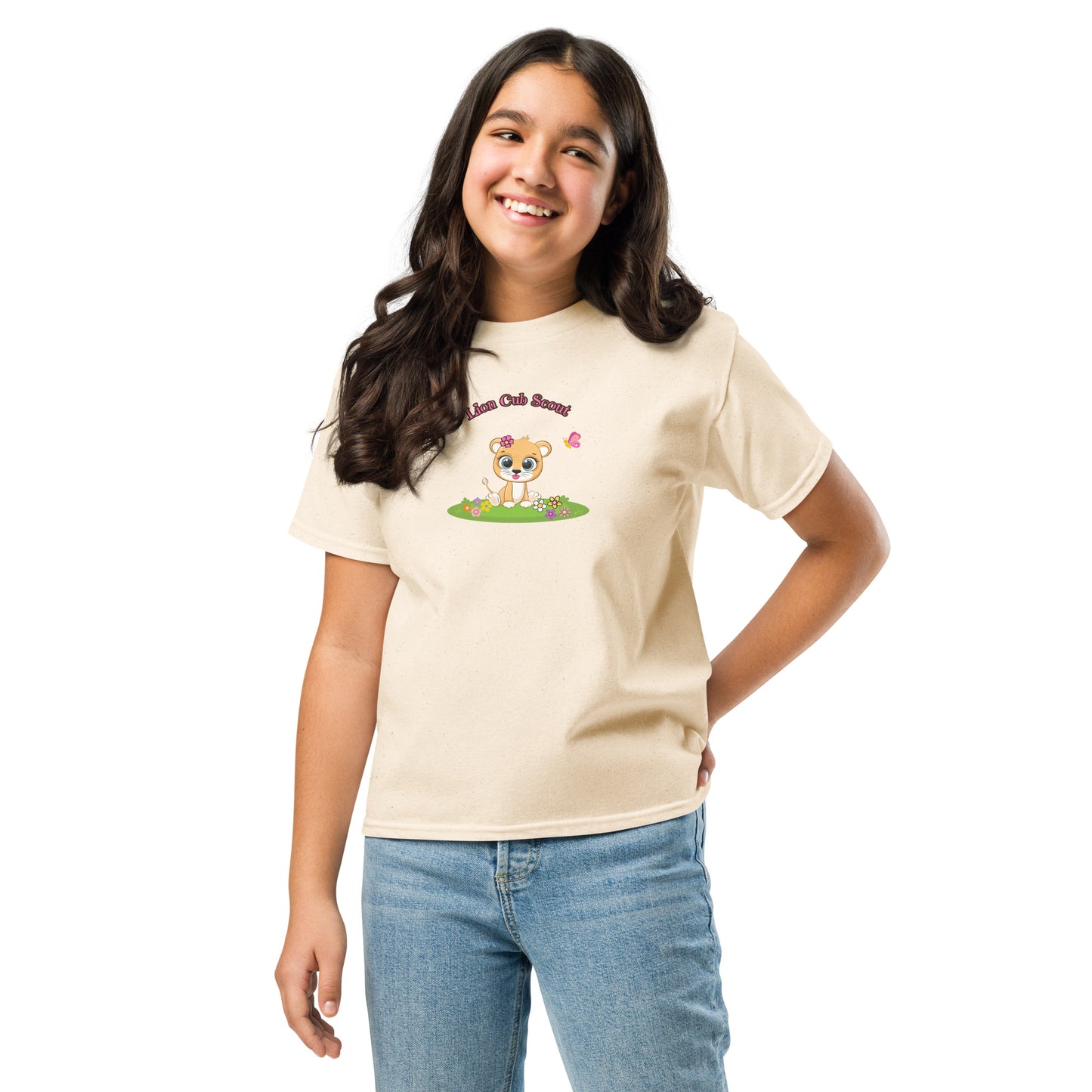 Lion Cub Scout - Girls Youth classic tee