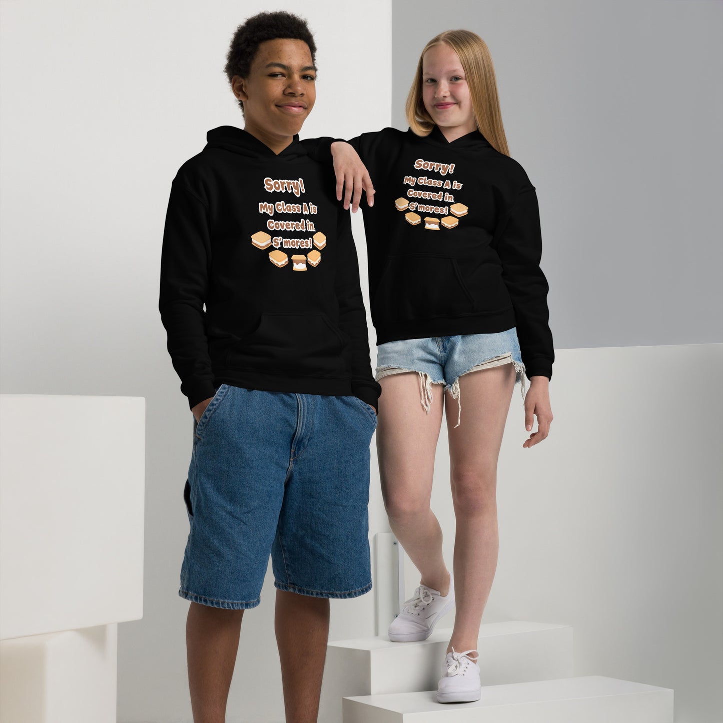 S'mores Youth Hoodie- heavy blend